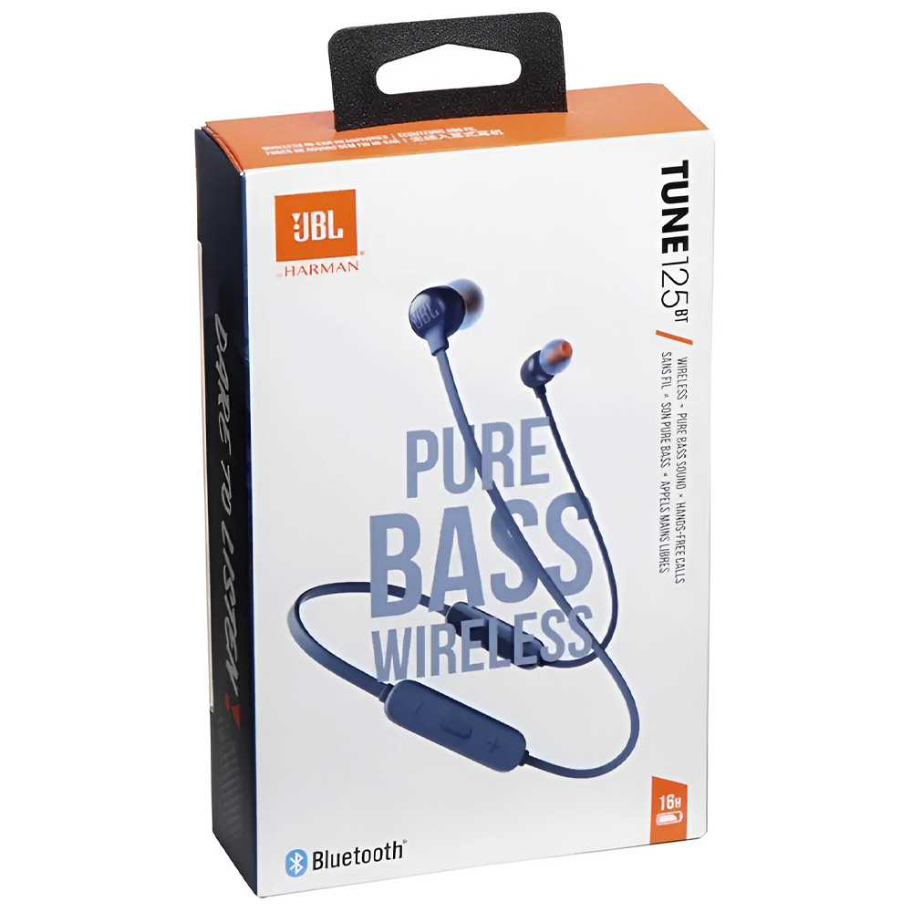Auricular JBL Tune T125BT Bluetooth - Azul