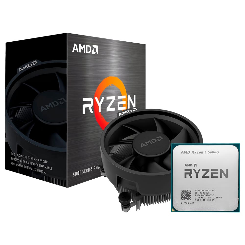 Procesador AMD Ryzen 5 5600G Socket AM4 3.9GHz 19MB
