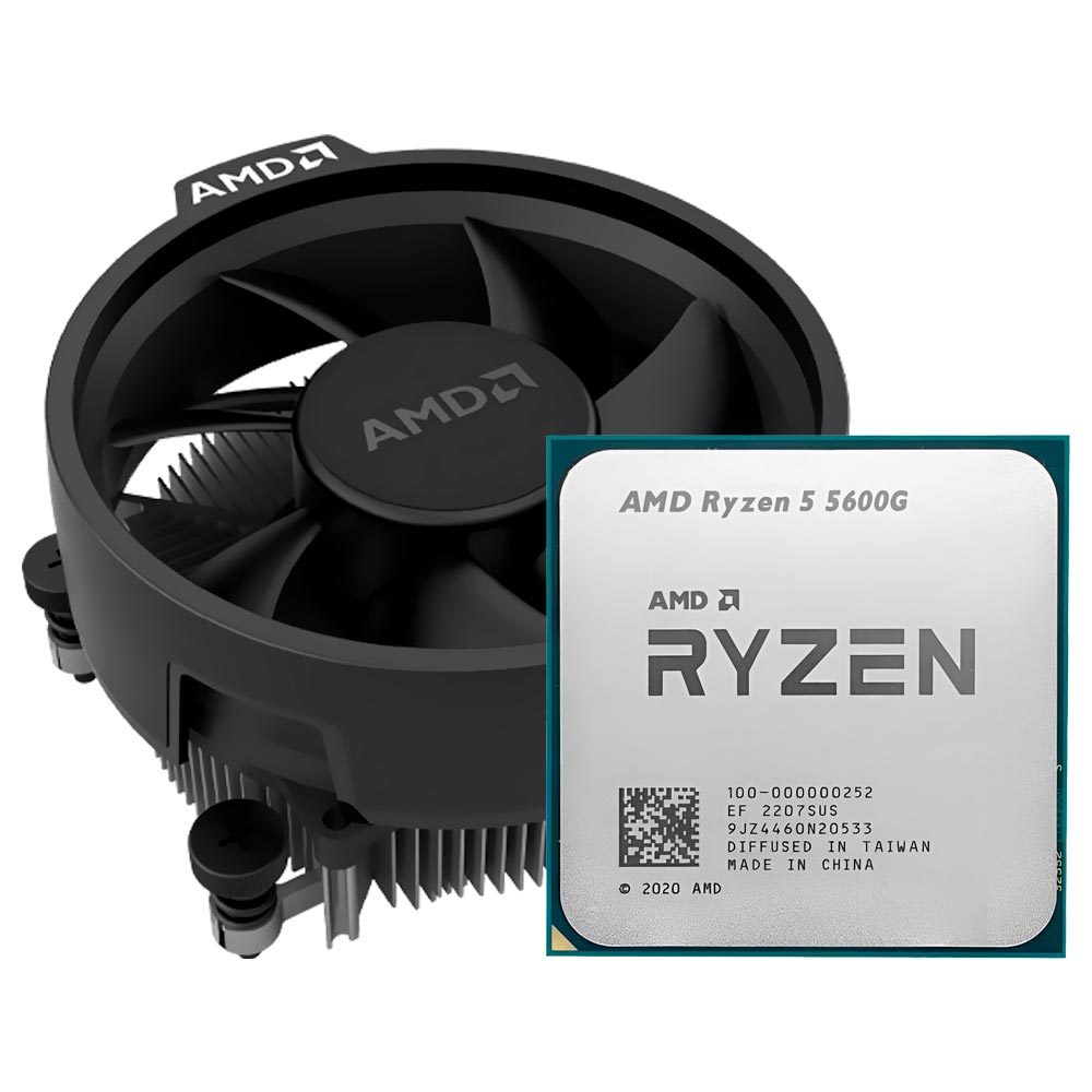 Procesador AMD Ryzen 5 5600G Socket AM4 3.9GHz 19MB