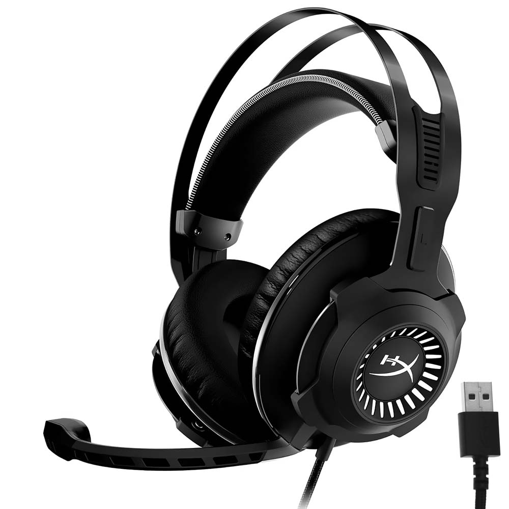 Auricular Gamer Hyperx Cloud Revolver Con Cable - Negro