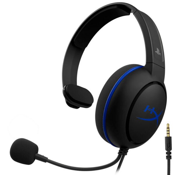 Auricular Gamer HyperX Cloud Chat PS4  Con cable - Negro