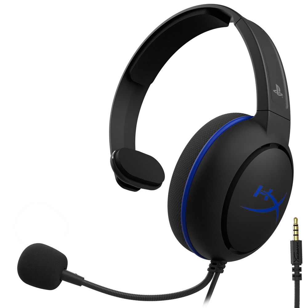 Auricular Gamer HyperX Cloud Chat PS4 Con cable - Negro