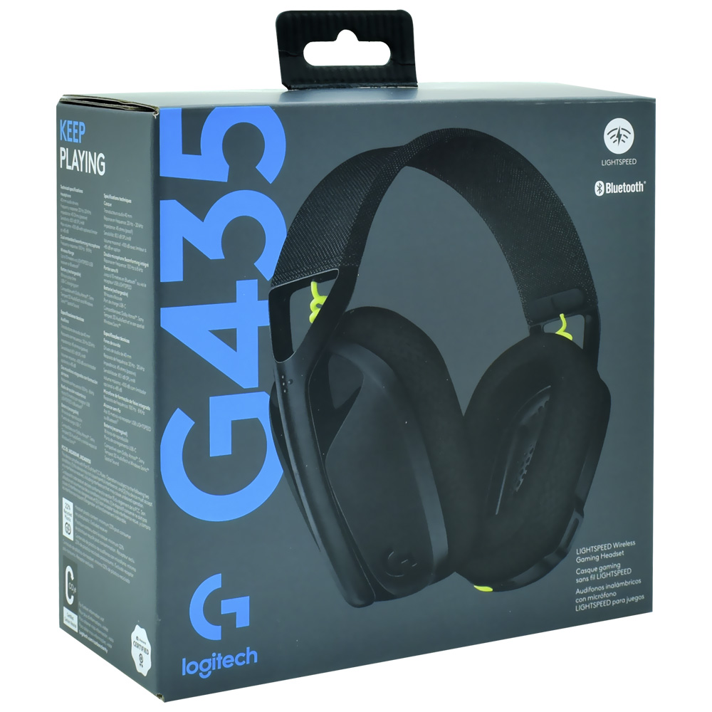 Auricular Gamer Logitech G435 Wireless- Negro (981-001049)