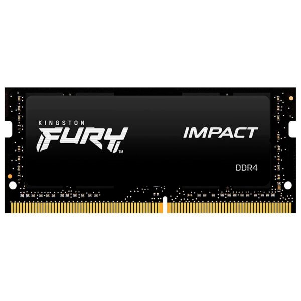 Memoria RAM   Notebook Kingston Fury Impact DDR4 32GB 2666MHz Negro (KF426S16IB/32)