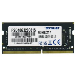 Memoria RAM Notebook Patriot Signature DDR4 8GB 3200MHz PSD48G320081S