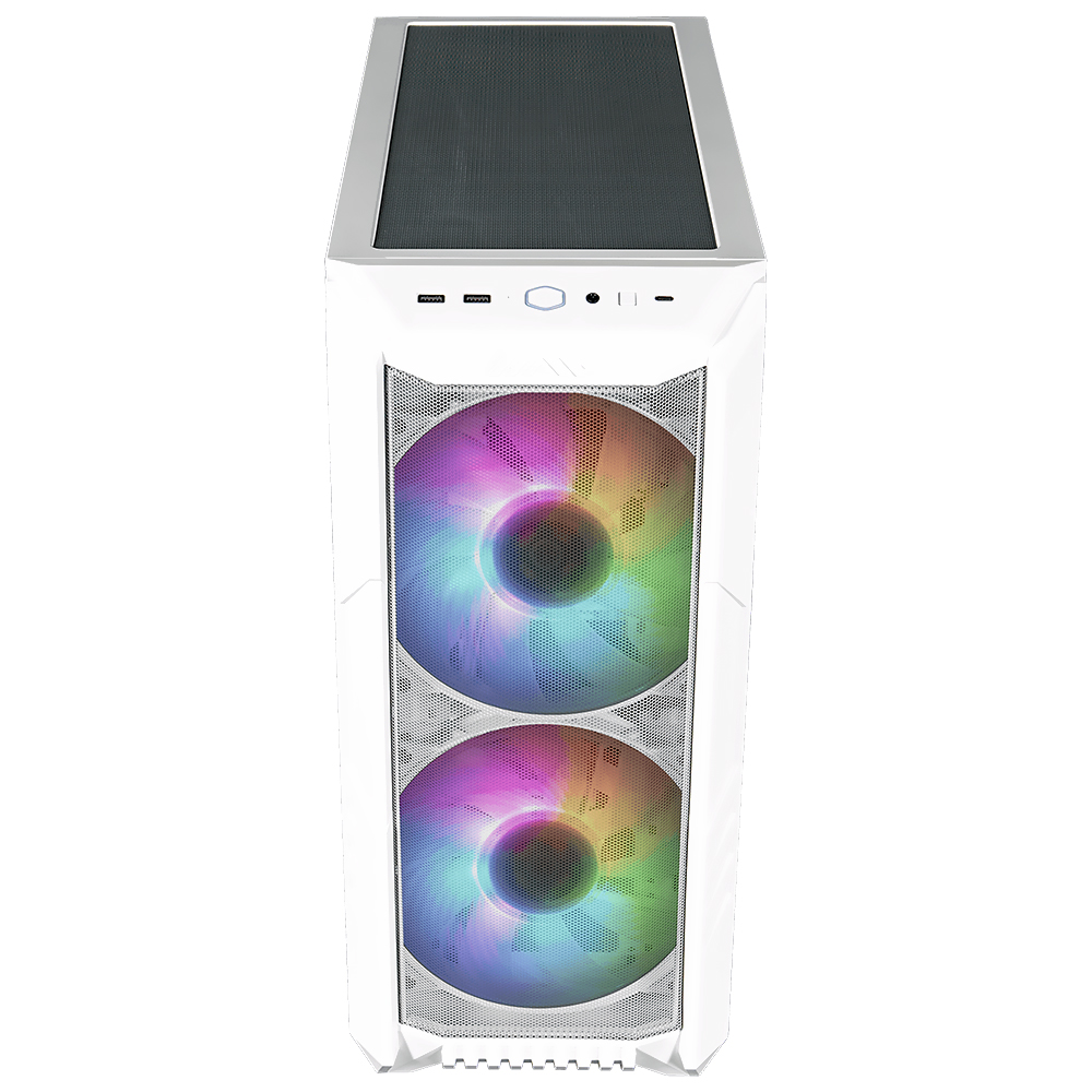 Gabinete Gamer Cooler Master HAF 500 Mid Tower 3 Cooler ARGB Blanco(H500-WGNN-S00)