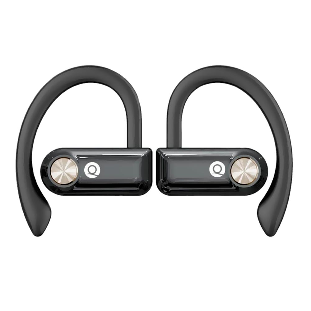 Auricular Quanta QTFOE10 Motion Buds Sport Bluetooth - Negro