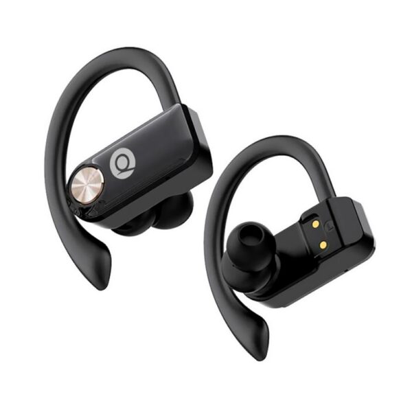 Auricular Quanta QTFOE10 Motion Buds Sport Bluetooth - Negro