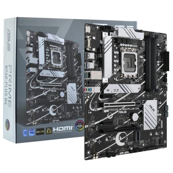 Placa Madre Asus B760-Plus D4 Socket LGA 1700 VGA DDR4