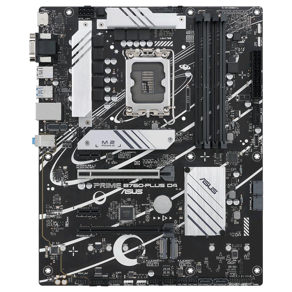 Placa Madre ASUS Prime B760-PLUS D4 Socket LGA 1700 VGA DDR4