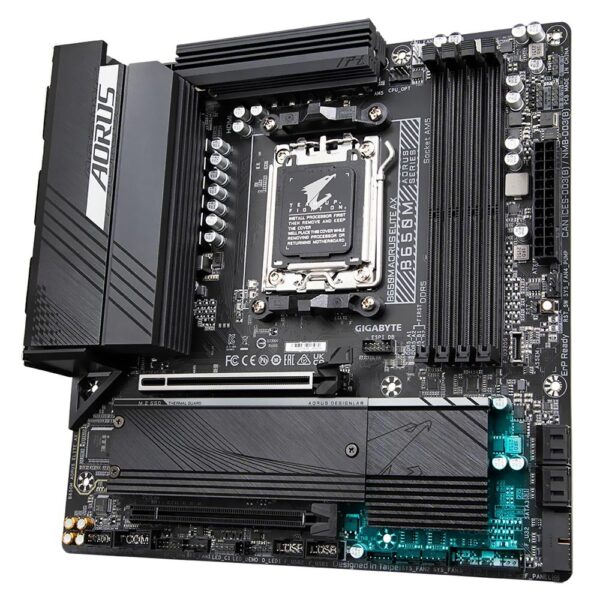 Placa Madre Gigabyte B650M AORUS Elite AX Socket AM5 DDR5
