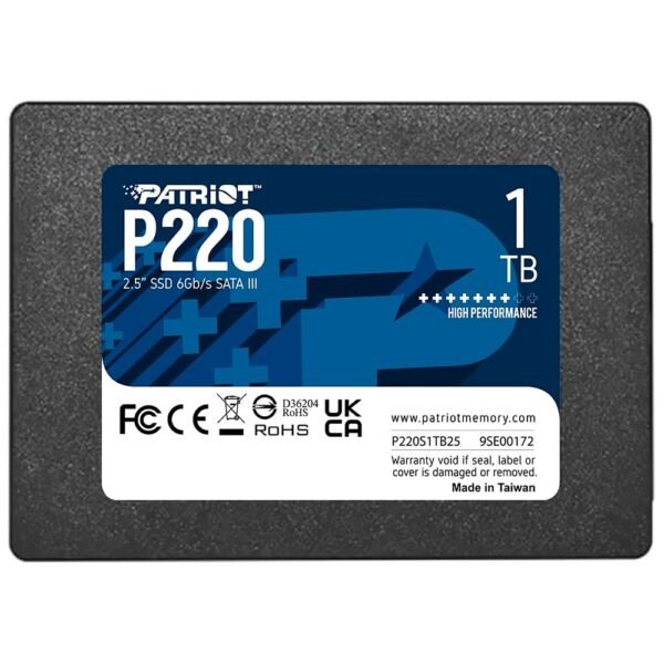 SSD Patriot 1TB P220 2.5" SATA 3-P220S1TB25