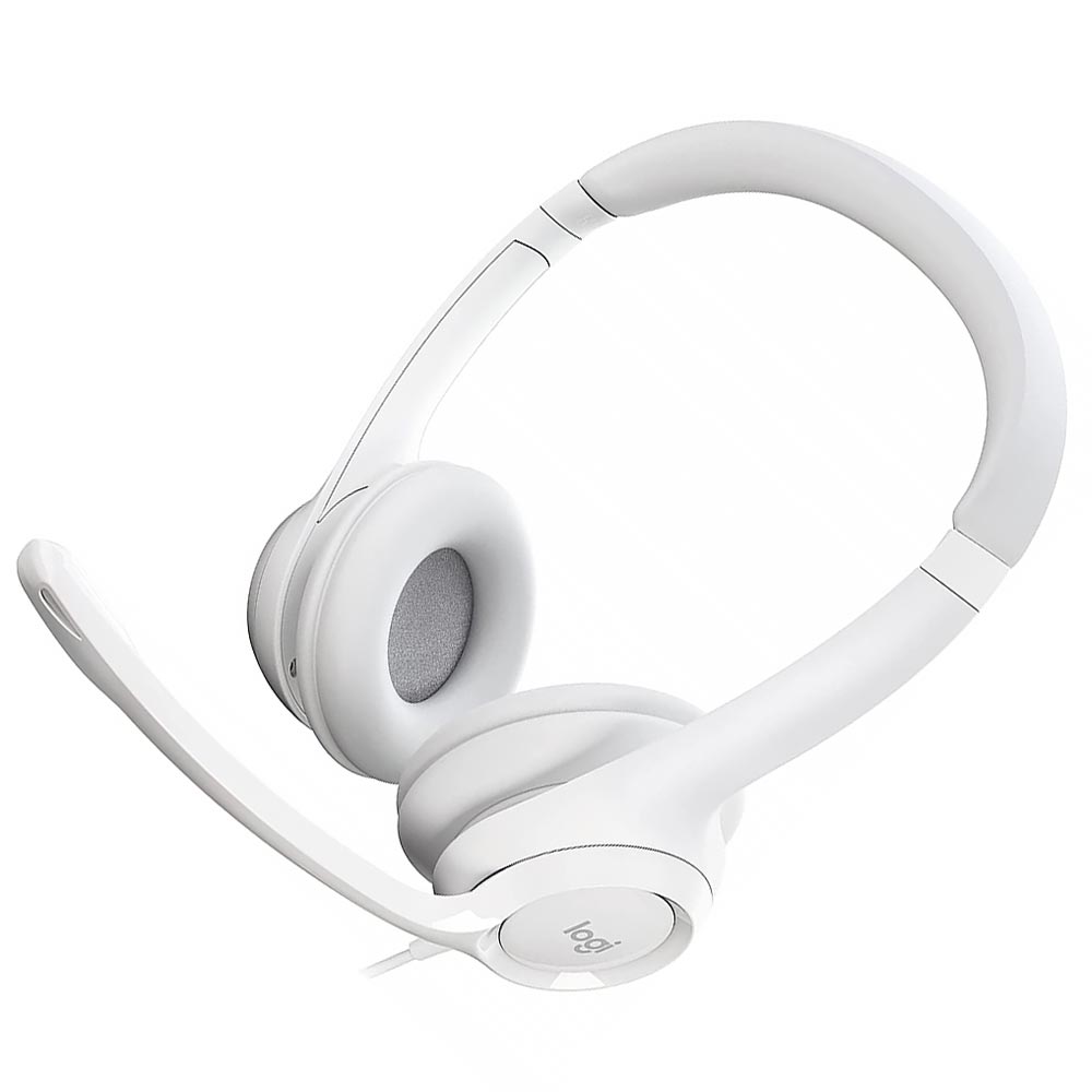 Auricular Logitech H390 Stereo Con Cable - Blanco (981-001285)