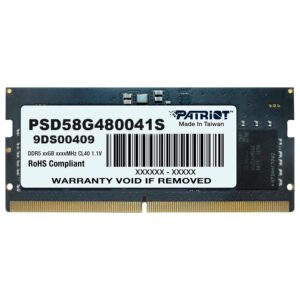 Memoria RAM Notebook Patriot Signature Line DDR5 8GB 4800MHz PSD58G480041S