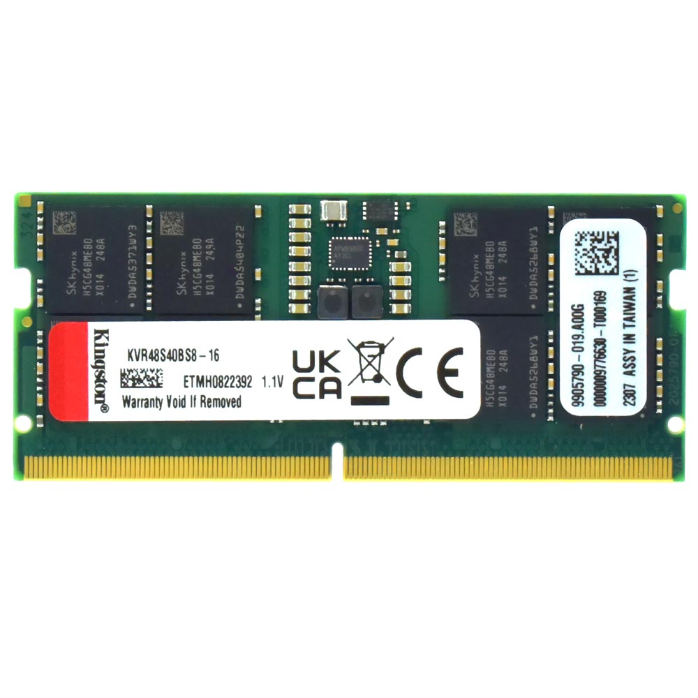 Memoria RAM Notebook Kingston DDR5 16GB 4800MHz KVR48S40BS8-16