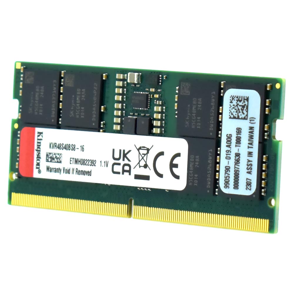 Memoria RAM Notebook Kingston DDR5 16GB 4800MHz KVR48S40BS8-16