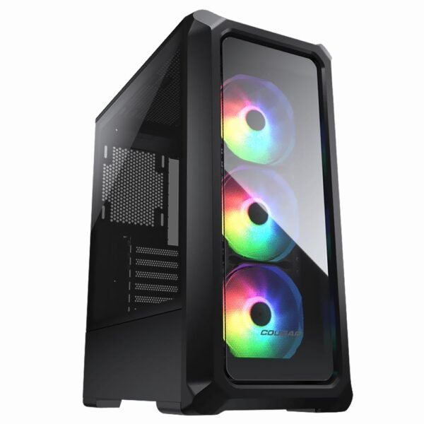 Gabinete Gamer Cougar Archon 2 Mid Tower 3 Cooler ARGB Negro