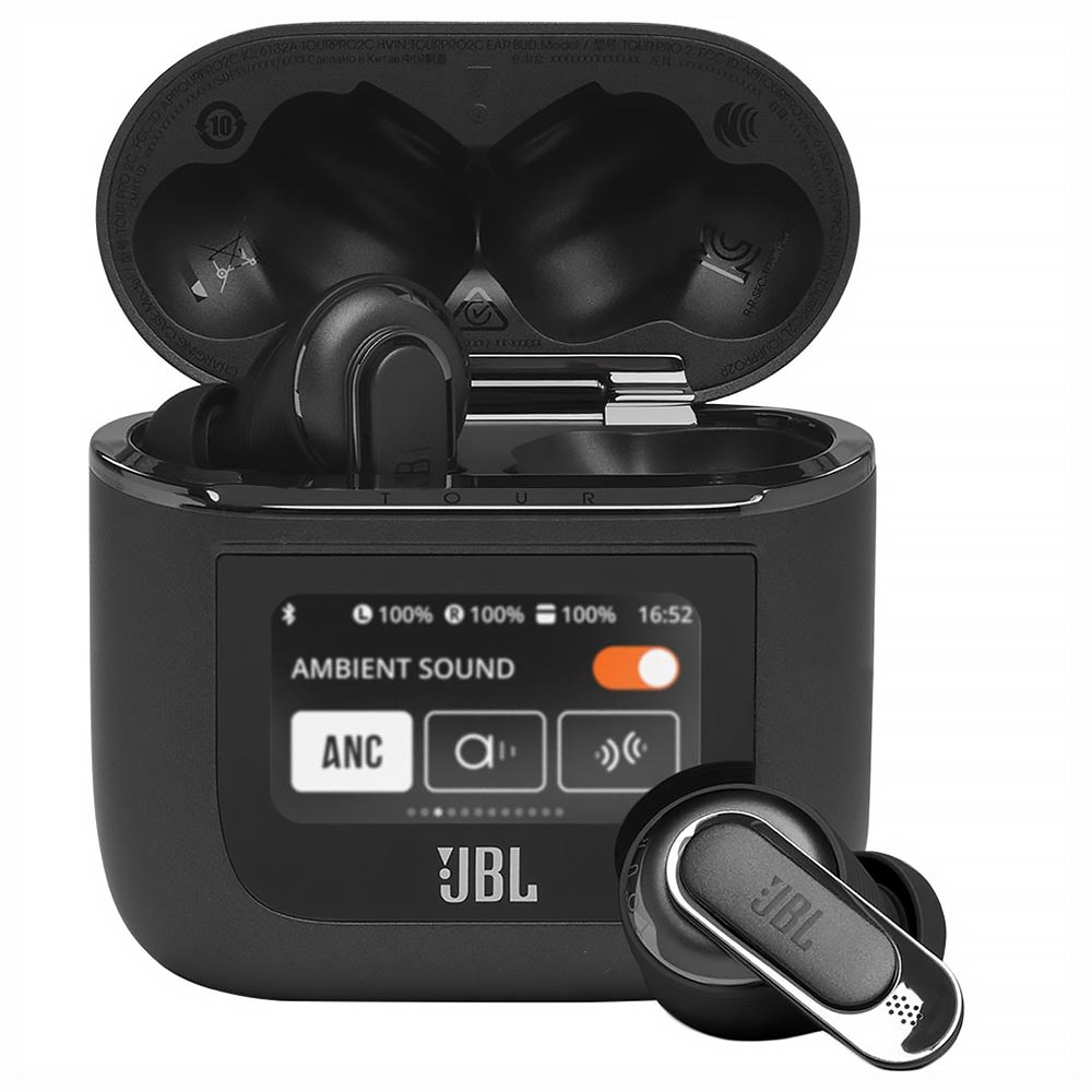 Auricular JBL Tour Pro 2 Perfec Fit TWS Bluetooth - Negro