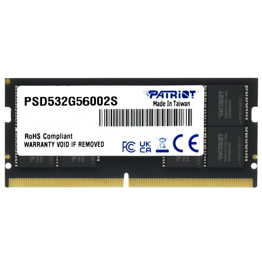 Memoria RAM Notebook Patriot Signature Line DDR5 32GB 5600MHz PSD532G56002S