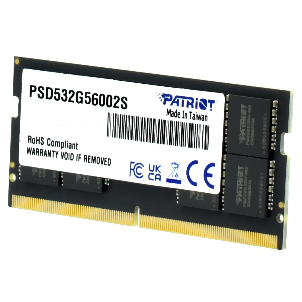 Memoria RAM Notebook Patriot Signature Line DDR5 32GB 5600MHz PSD532G56002S