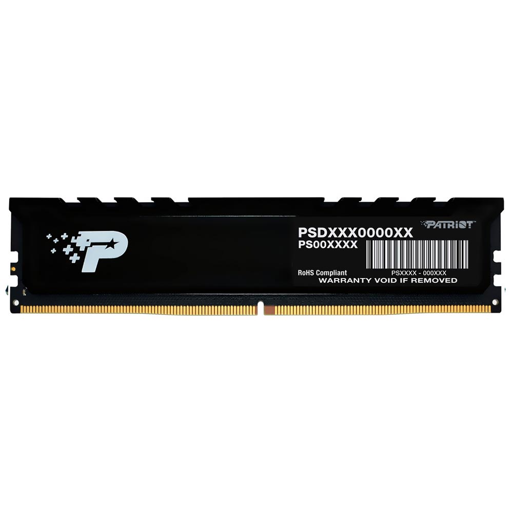 Memoria RAM Patriot Signature Premium DDR5 8GB 4800MHz Negro (PSP58G480041H1)
