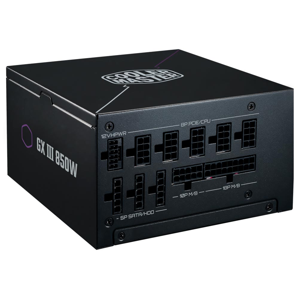 Fuente de Alimentación Cooler Master GX III 850 Gold 850W Modular 80 Plus Gold - MPX-8503-AFAG-BUS