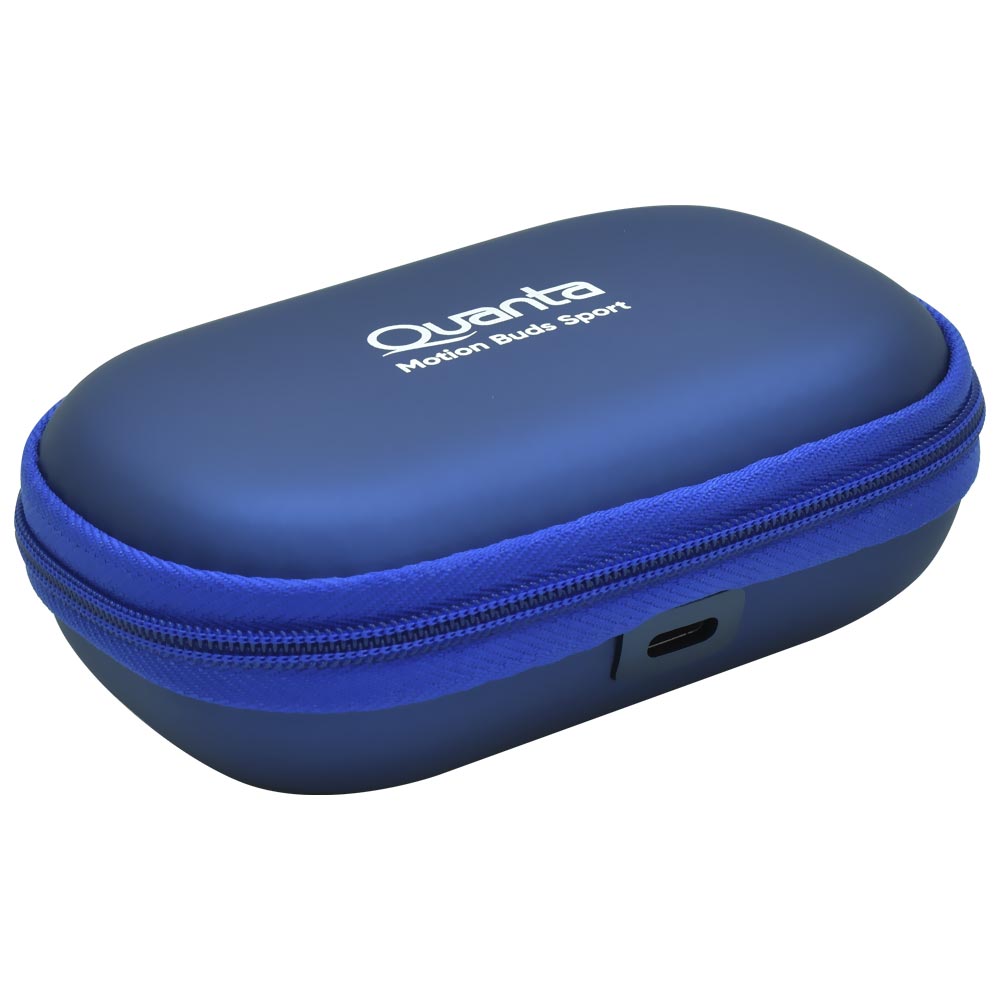 Auricular Quanta QTFOE10 Motion Buds Sport Bluetooth - Azul