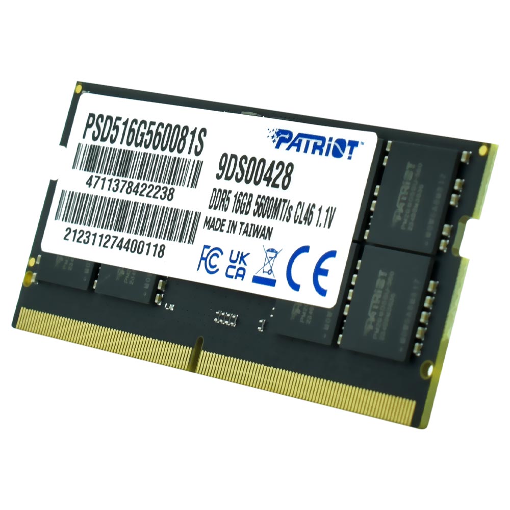 Memoria RAM Notebook Patriot Signature Line DDR5 16GB 5600MHz PSD516G560081S