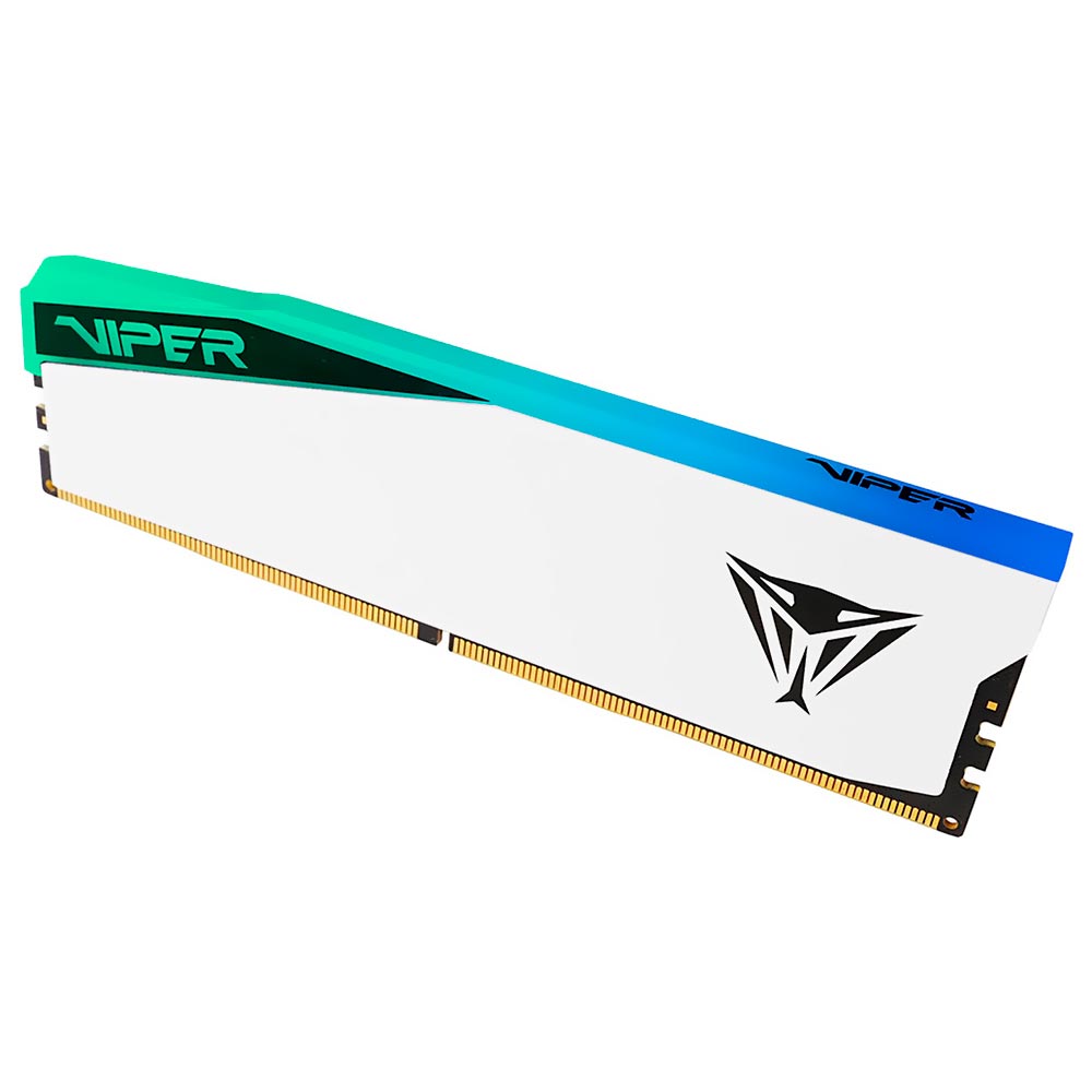 Memoria RAM Patriot Viper Elite 5 DDR5 32GB 6000MHz RGB - Blanco (PVER532G60C42W)