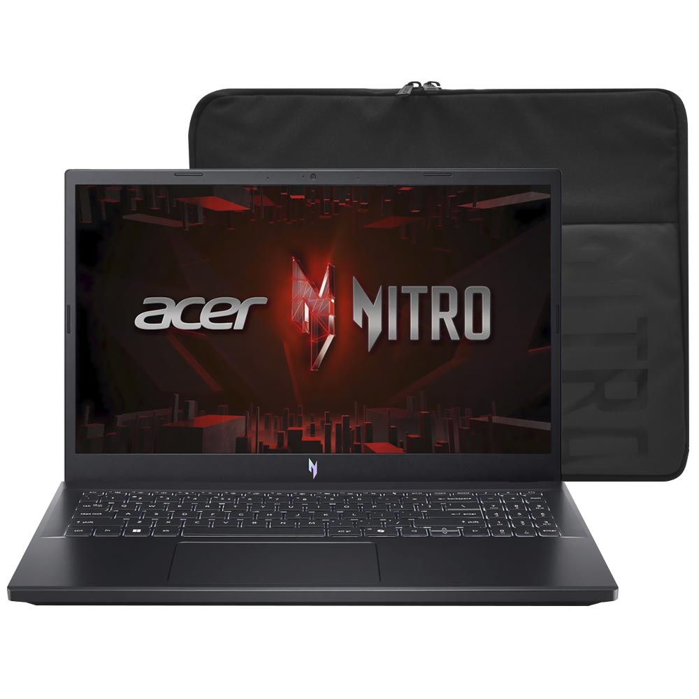 Notebook Gamer Acer Nitro V 15 ANV15-51-789J Intel Core i7 13620H Pantalla Full HD 15.6" 16GB de RAM 512GB SSD GeForce RTX4060 8GB