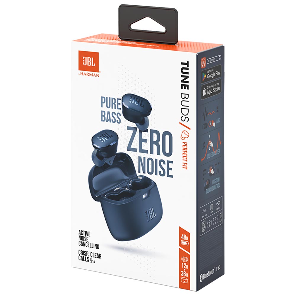 Auricular JBL Tune Buds Perfect Fit TWS Bluetooth - Azul