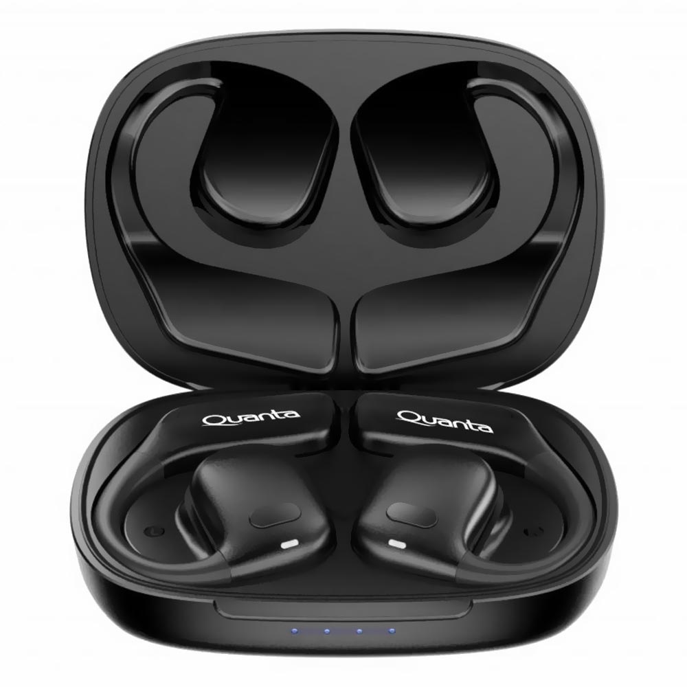 Auricular Quanta QTABIS30 Stardust Bluetooth - Negro