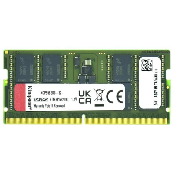 Memoria RAM Notebook Kingston DDR5 32GB 5600MHz KCP556SD8-32