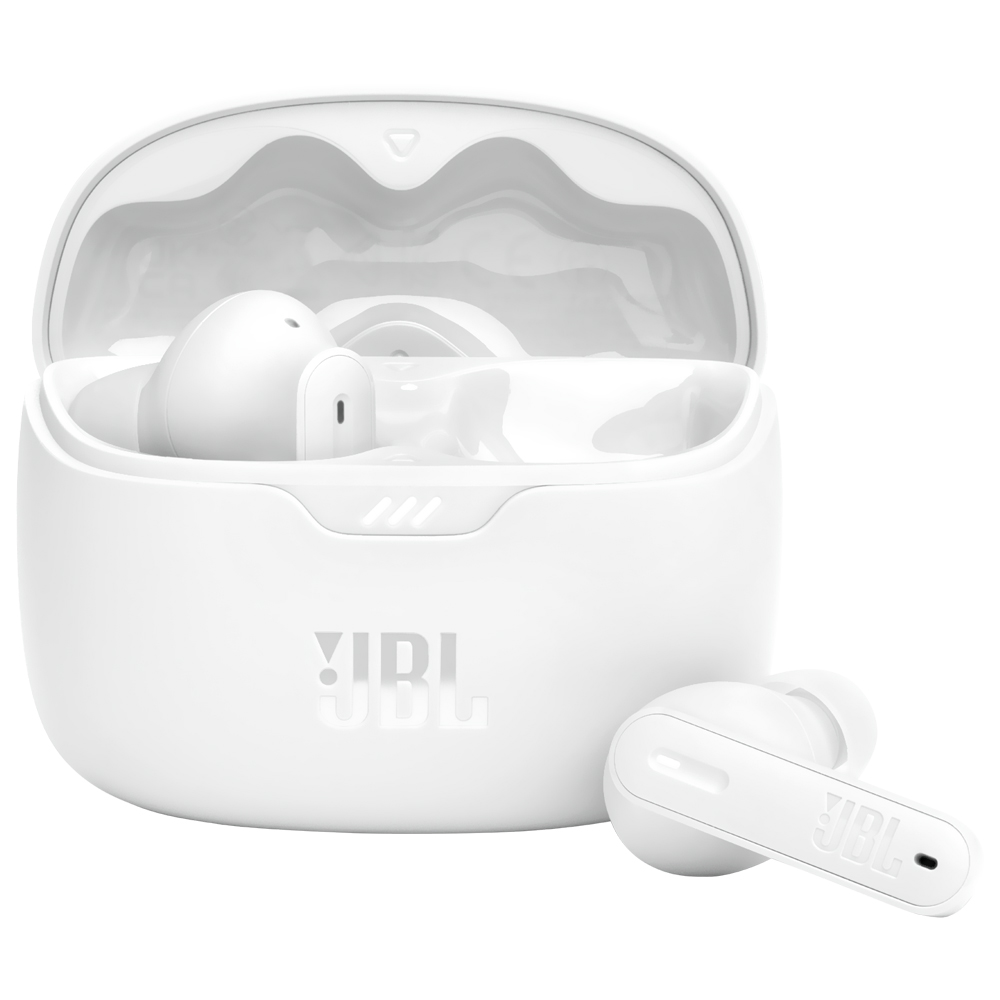 Auricular JBL Tune Beam Perfect Fit TWS Bluetooth - Blanco