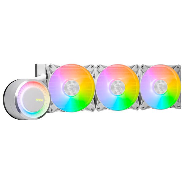 Refrigeración Líquida MSI Mag Coreliquid E360 White ARGB 360mm Blanco