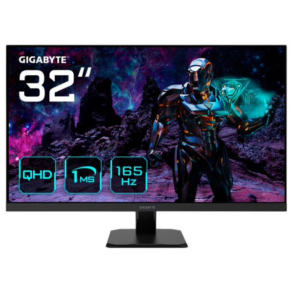 Monitor Gamer Gigabyte GS32Q 32" QHD LCD 165HZ 1MS-NEGRO