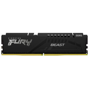 Memoria RAM Kingston Fury Beast DDR5 32GB 6000MHz Negro (KF560C36BBE-32)