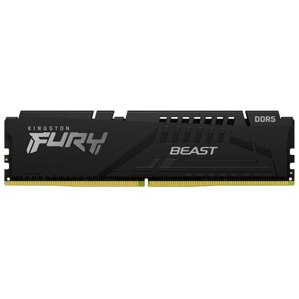 Memoria RAM Kingston Fury Beast DDR5 32GB 6000MHz Negro (KF560C36BBE-32)