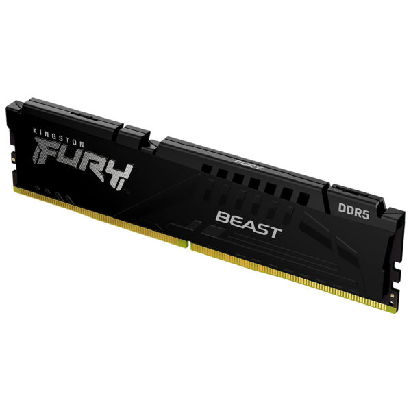 Memoria RAM Kingston Fury Beast DDR5 32GB 6000MHz Negro (KF560C36BBE-32)