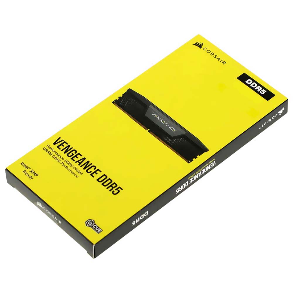 Memoria RAM Corsair Vengeance DDR5 32GB 5200MHz Negro (CMK32GX5M1B5200C40)