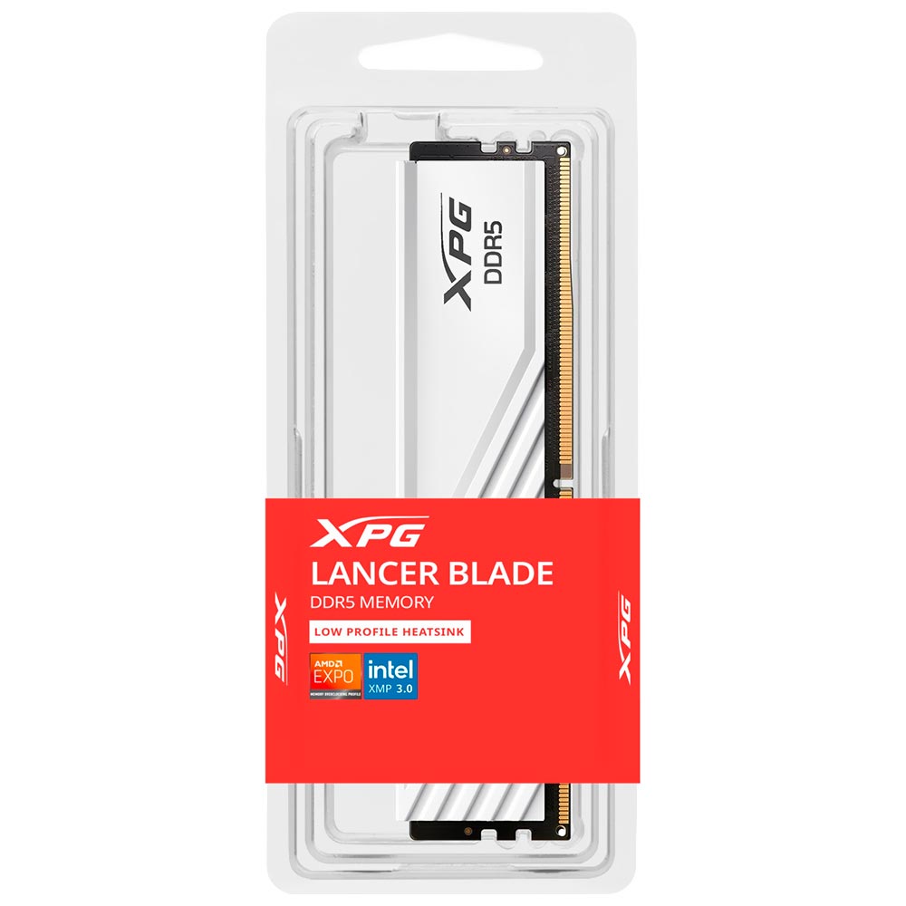 Memoria RAM ADATA XPG Lancer Blade DDR5 16GB 6000MHz Blanco (AX5U6000C4816G-SLABWH)