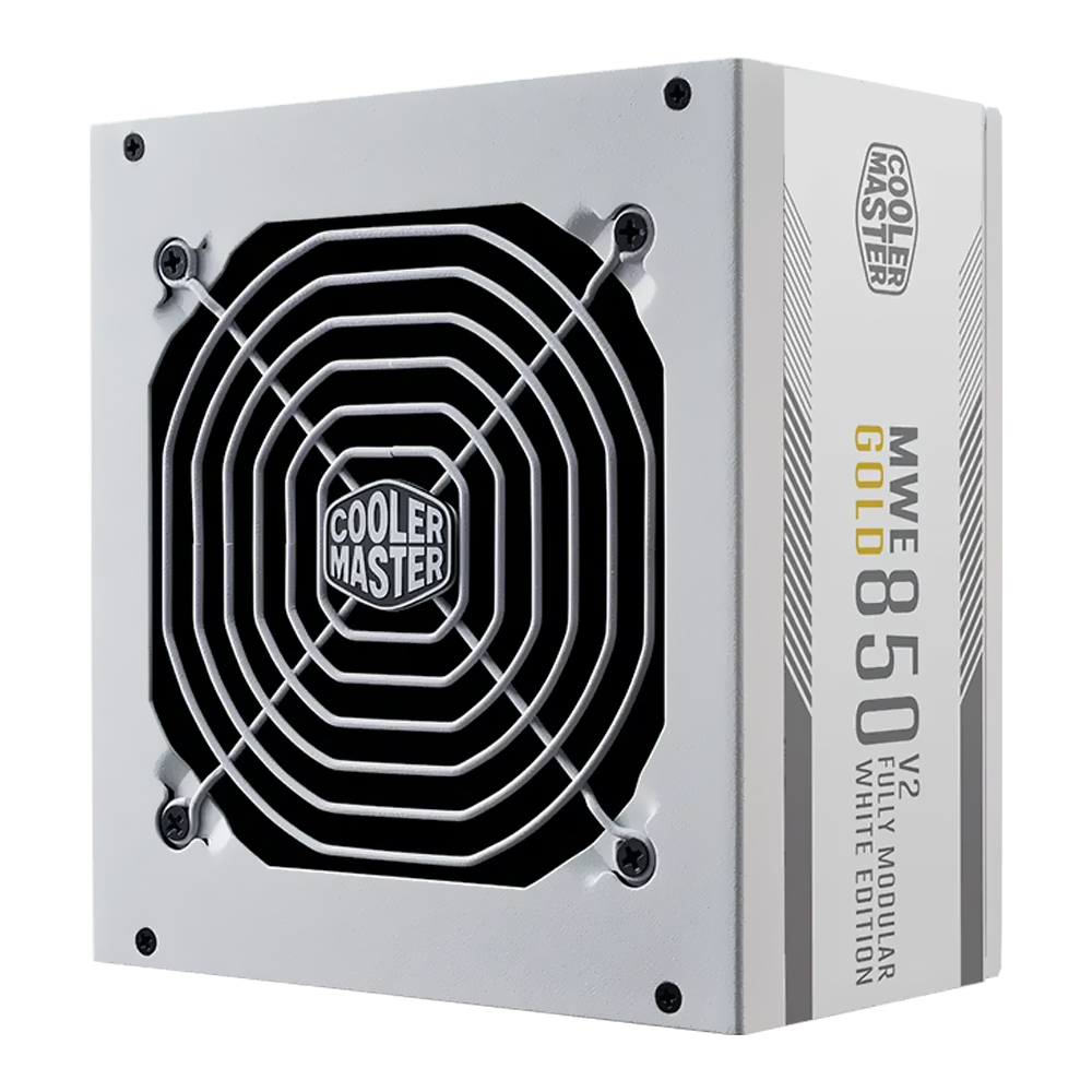 Fuente de Alimentación Cooler Master MWE V2 White Edition 850W Modular 80 Plus Gold - MPE-8501-AFAAG-GU2