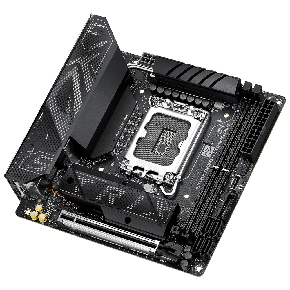 Placa Madre ASUS ROG Strix B860-I Gaming Wi-Fi Socket LGA 1851 DDR5