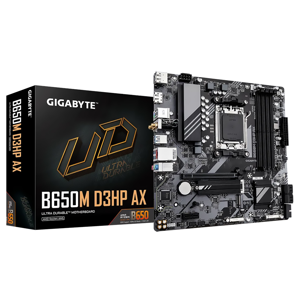 Placa Madre Gigabyte B650M D3HP AX Socket AM5 DDR5