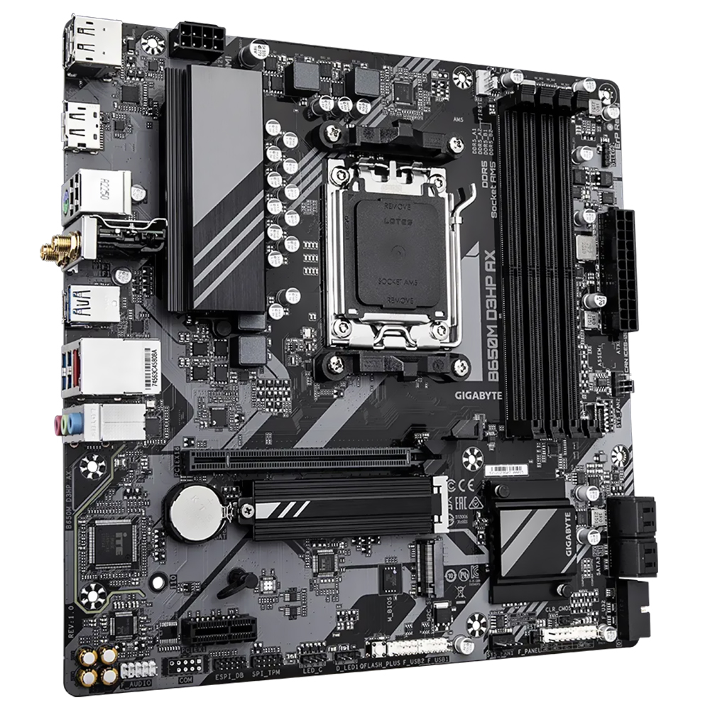 Placa Madre Gigabyte B650M D3HP AX Socket AM5 DDR5