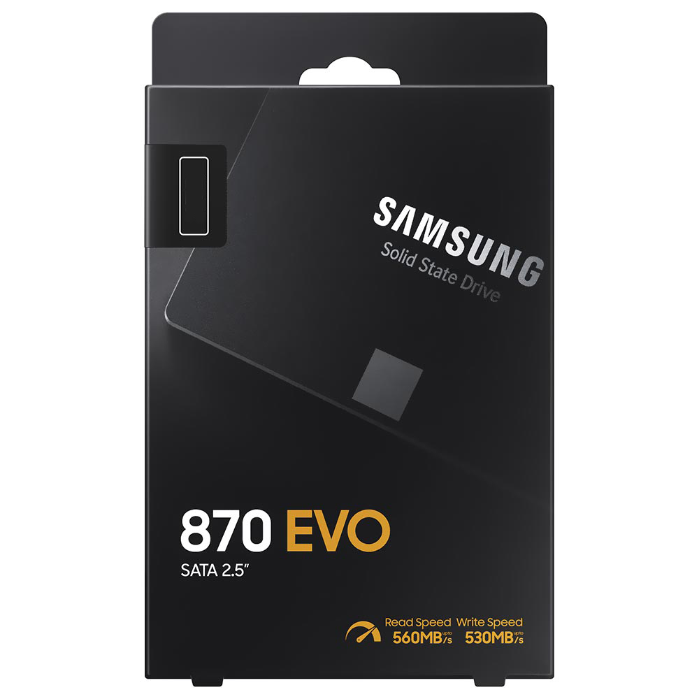 SSD Samsung 2TB 870 Evo 2.5" SATA 3 - MZ-77E2T0B/AM