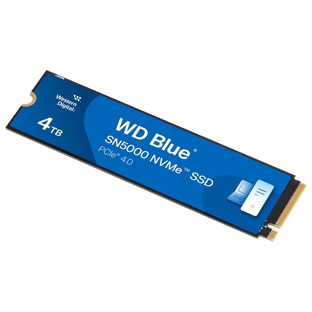SSD Western Digital M.2 4TB Blue SN5000 NVMe - WDS400T4B0EQ
