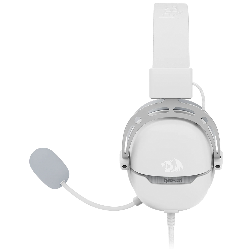 Auricular Gamer Redragon H376WG Aurora Con Cable - Blanco Gris