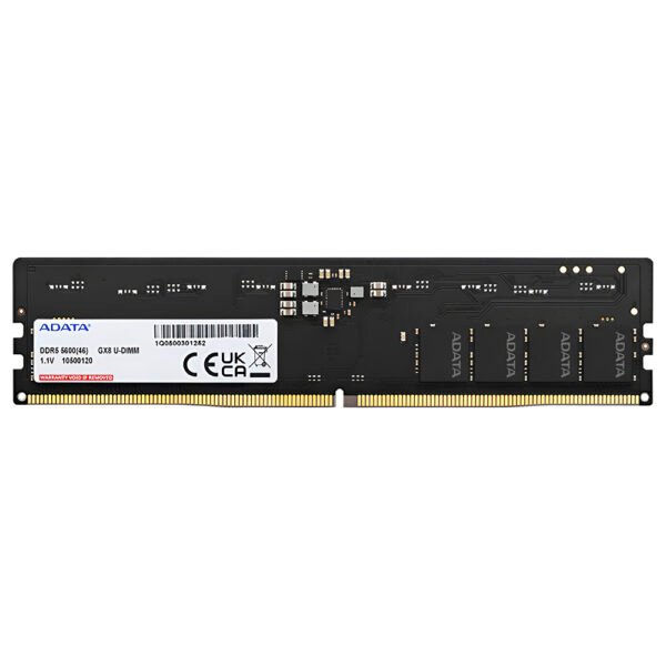 Memoria RAM ADATA DDR5 8GB 5600MHZ AD5U56008G-S