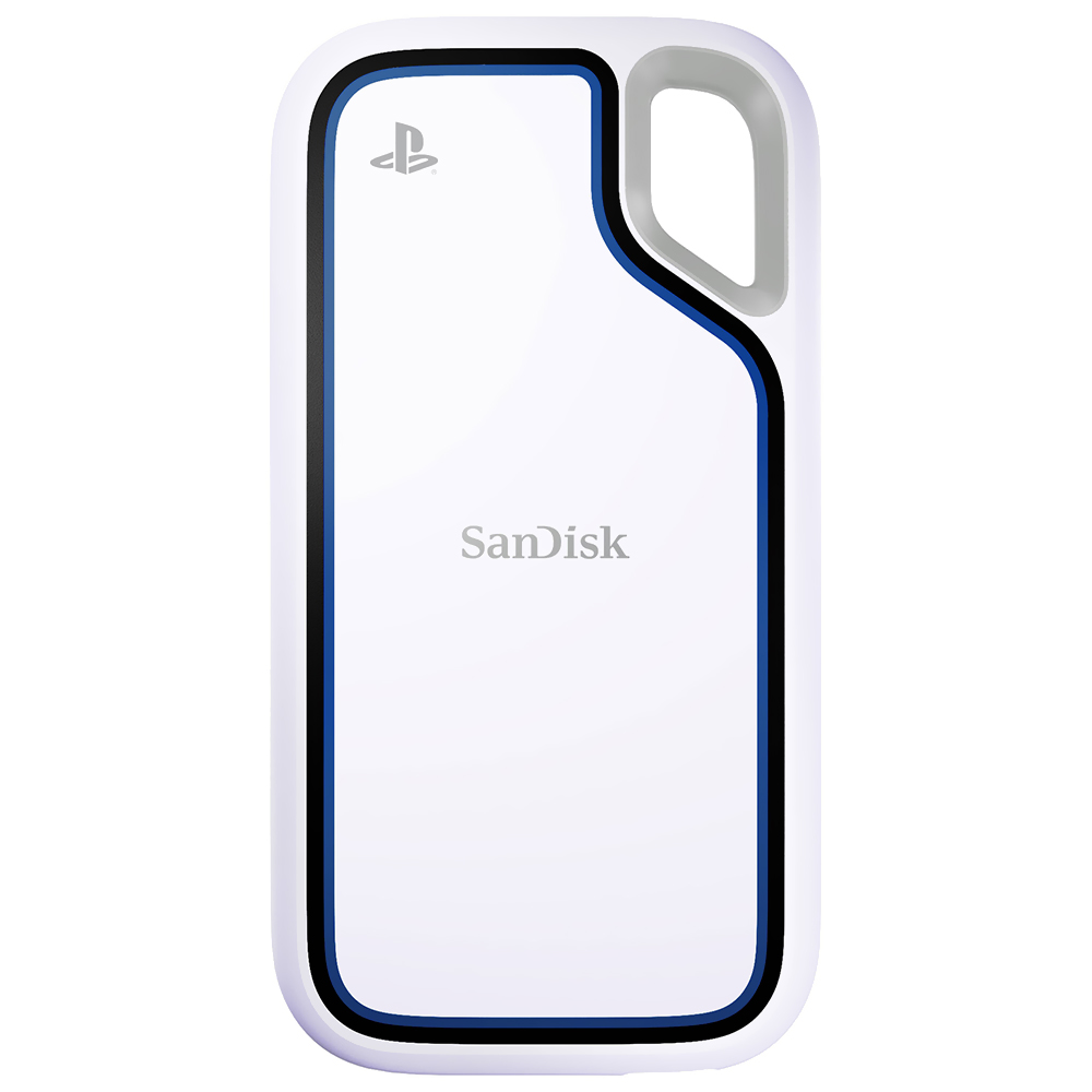 SSD Externo SanDisk 2TB Extreme PS5 Portátil / USB-C 3.2 - Blanco (SDSSDE62P-2T00-G25)